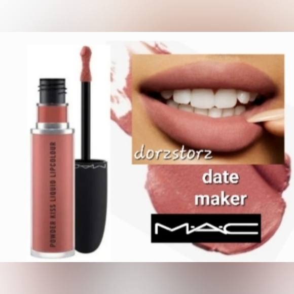 MAC Cosmetics Makeup Mac Liquid Lipstick Powder Kiss Lipcolour Date